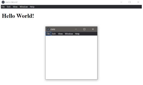 BrowserWindow in ElectronJS .